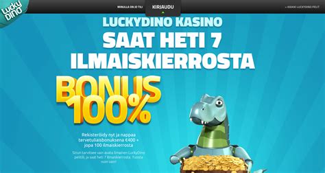 luckydino kokemuksia|LuckyDino Arvostelu ️400€ Bonus ja Ilmaiskierrokset – .